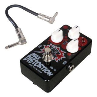 Biyang DS 10 Baby Boom Max Distortion Effect Pedal + Free Donner Patch Cable Musical Instruments