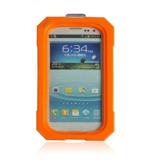 FOME Ipega Snow Waterproof Shock Proof Protective Case Cover for Samsung Galaxy S4 i9500 S3 i9300 Orange + A FOME Clean Cloth Gift Cell Phones & Accessories