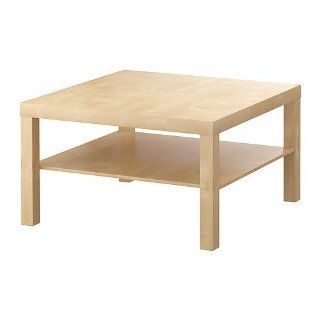 Ikea Lack Coffee Table Square Birch Effect  
