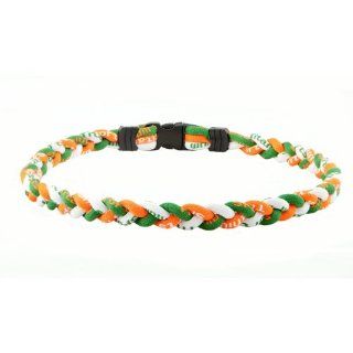 Ionic Sports Necklace Orange Green & White, 20IN Jewelry