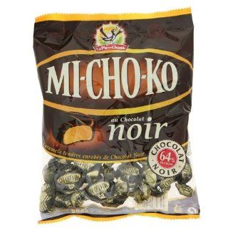 Mi Cho Ko, Soft Caramels Coated In Dark Chocolate La Pie Qui Chante 9.88 oz  Caramel Candy  Grocery & Gourmet Food