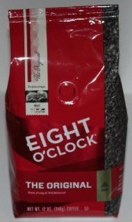Eight O'Clock Coffee, Original Ground, 12 Ounce Bag (Pack of 4)  Grocery & Gourmet Food