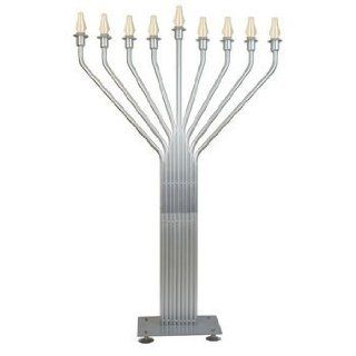 Synogogue Menorah, 6.5 Ft. Tall  Hanukkah Candles  