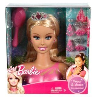 Mattel Barbie Styling Head with Tiara, Wear & Share Accessories Toys & Games