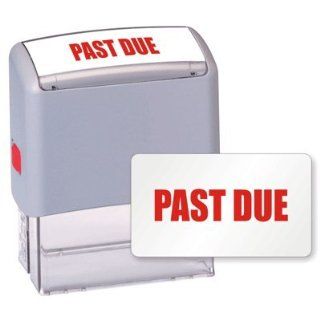 PAST DUE  Business Stamps 