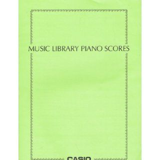 Casio MUSIC LIBRARY PIANO SCORES (60 scores) Casio Books