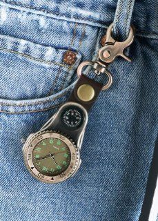 Fob Pocket Keychain Compass Watch   Camping Compasses