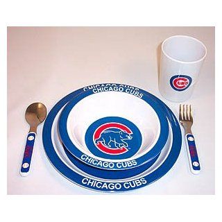 CHICAGO CUBS Kids Toddler DINNERWARE Plate Cup Etc Set  Baby Products  Sports & Outdoors