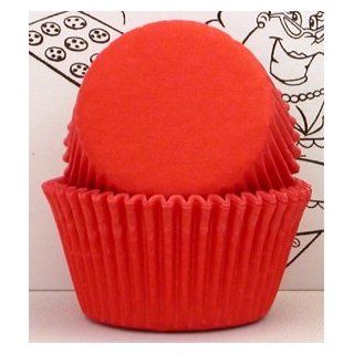 Golda's Kitchen Baking Cups   Solid   Red   Mini Kitchen & Dining