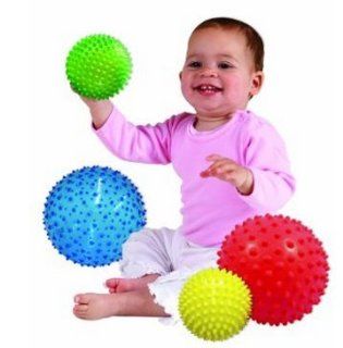 Toy / Play Edushape 4 Pack Sensory Ball Mega Pack, Colors May Vary, for, babies, fidget, toys, autism Game / Kid / Child Toys & Games