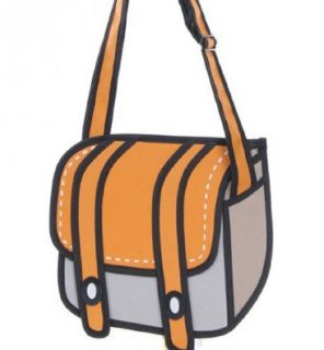 2013 Funny cartoon bag hot 3D stereo effect shoulder bag Messenger bag Evening Handbags Shoes