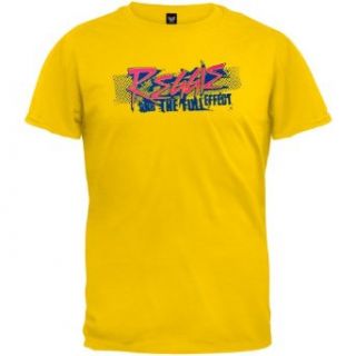Reggie & The Full Effect   Mens Bmx T shirt X large Yellow Clothing