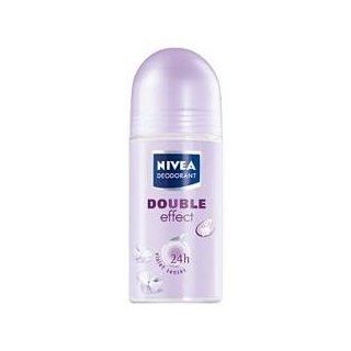 Nivea DOUBLE EFFECT VIOLET Anti Perspirant Deodorant ROLL ON for Women, 50 ML / 1.7 OZ Health & Personal Care