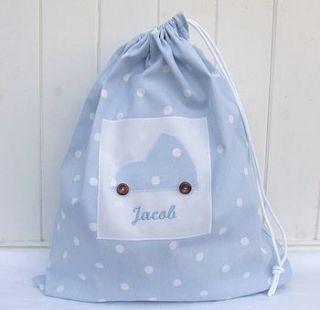 personalised spot laundry bag by angelcake designs