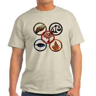 The 5 Factions T Shirt by PopularMoviesandTVShows