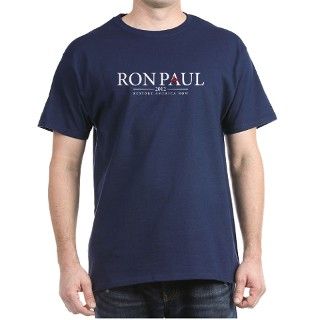Ron Paul 2012 Dark Blue T Shirt by ronpaulflashback