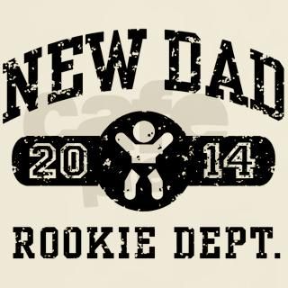 Rookie New Dad 2014 T Shirt by dweedletees