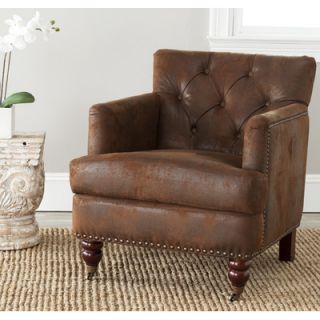 Safavieh Colin Leather Chair
