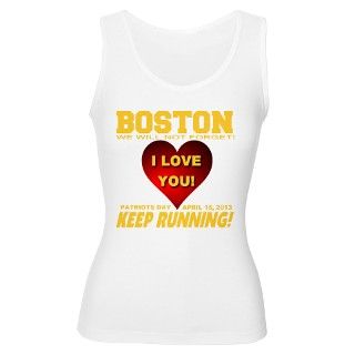 Boston Keep Running Tank Top by madeinusa