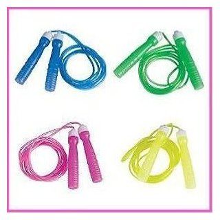 Toy / Game Eighty Four Inches Long Neon Jump Rope Assortment (Twelve Pieces)   Great for party favors Toys & Games