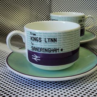 royal sandringham & queen's park cup set by ashley allen