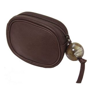 india polished horn coin purse by nv london calcutta