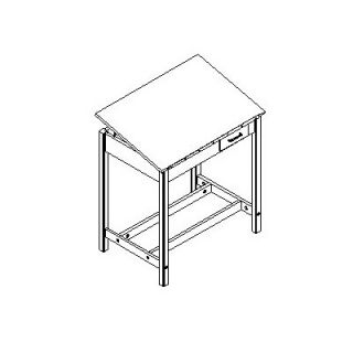 Shain Fiberesin Adjustable Drafting Table with Drawer