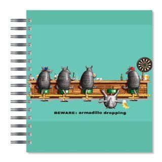 ECOeverywhere Armadillos Picture Photo Album, 18 Pages, Holds 72 Photos, 7.75 x 8.75 Inches, Multicolored (PA11863)  Wirebound Notebooks 