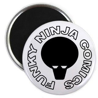 Funky Ninja Comics Fridge Magnet by funkyninja