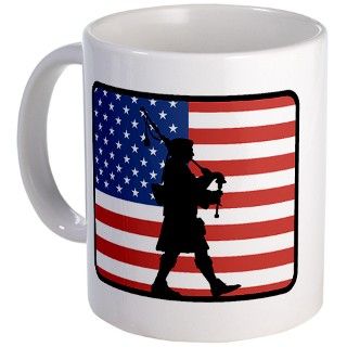 American Bagpipes Mug by passionshop