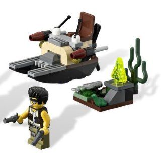 LEGO Frank Rock Minifigure, Swamp Boat 