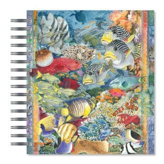 ECOeverywhere Tropical Reef Picture Photo Album, 18 Pages, Holds 72 Photos, 7.75 x 8.75 Inches, Multicolored (PA57855)  Wirebound Notebooks 