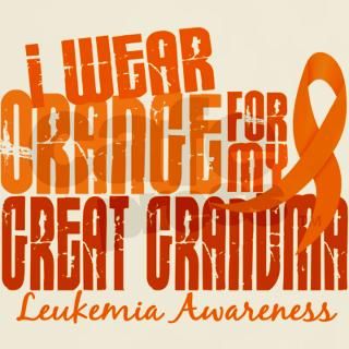 I Wear Orange 6.4 Leukemia T Shirt by orangeribbon