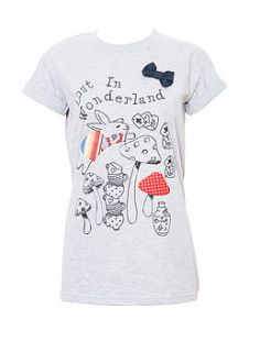 'lost in wonderland' t shirt by not for ponies
