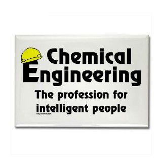 Smart Chemical Engineer Rectangle Magnet by not_just_shirts