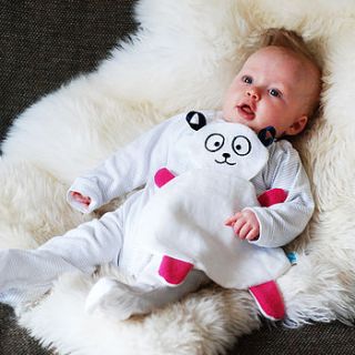 bamboo baby comforter toy by rosy cheek cosy
