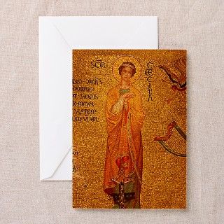 St Cecilia Greeting Cards (Pk of 10) by ralley