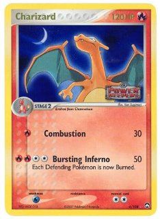 Pokemon EX Power Keepers #6 Charizard Holofoil Card [Toy] Toys & Games