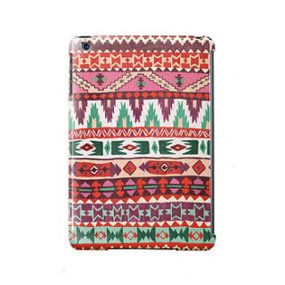 aztec print design for ipad mini by giant sparrows