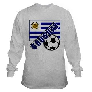 URUGUAY Soccer Team Long Sleeve T Shirt by scarebaby