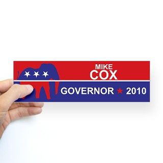 Mike Cox Bumper Bumper Sticker by danhdesigns
