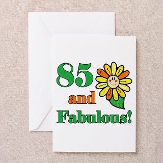 Fabulous 85th Birthday Greeting Cards (Pk of 10) by thebirthdayhill