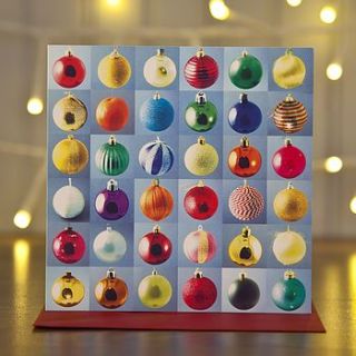 collections greeting cards christmas baubles by ellie ellie