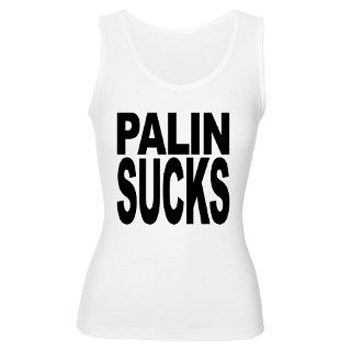 Palin Sucks Womens Tank Top by myshirtsucks