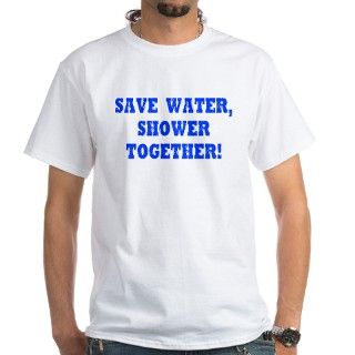 Save Water Shower Together Shirt by inspiredtees