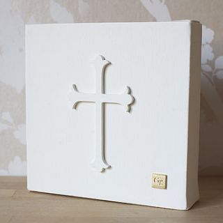 personalised little blessing canvas by gorgeous graffiti