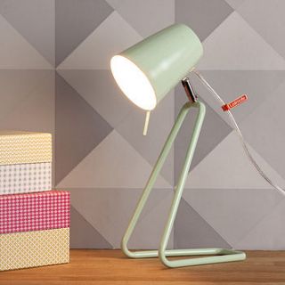 modern metal table lamp by the contemporary home
