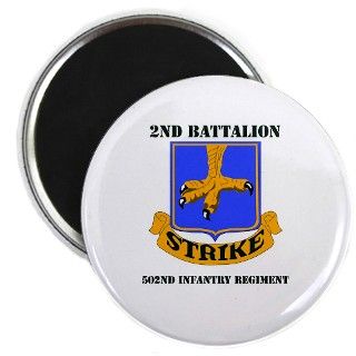 DUI   2nd Bn   502nd Infantry Regt with Text Magne by mtsservices2