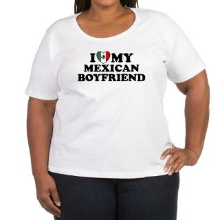 I Love My Mexican Boyfriend T Shirt by spunketees