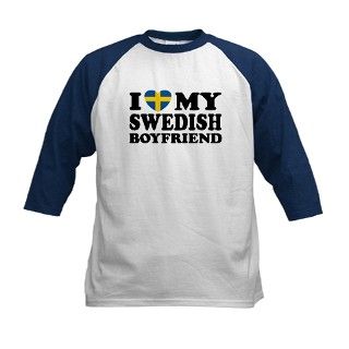 I Love My Swedish Boyfriend Tee by swanketees